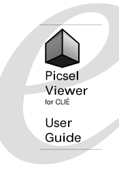 Sony PEG-TG50 Picsel Viewer User Guide