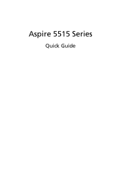 Acer Aspire 5515 Aspire 5515 Quick Guide - EN