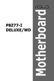 Asus P8Z77-I DELUXE WD P8Z77-I DELUXE/WD User's Manual