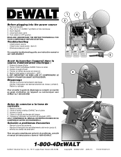 Dewalt D55152 Instruction Manual
					                        
					                            - Rapid Start Sheet