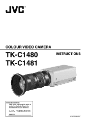 JVC TK-C1480U Instruction Manual