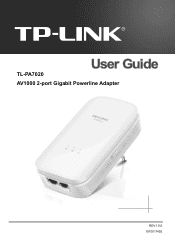 TP-Link TL-PA7020 KIT TL-PA7020 KITEU V1 User Guide