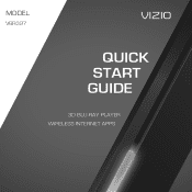 Vizio VBR337 VBR337 Quick Start Guide