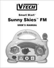 Vtech Sunny Skies Laptop User Manual