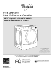 Whirlpool WFW9351YW Use & Care Guide