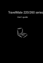 Acer TravelMate 260 Travelmate 220 User Guide