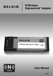 Belkin F5D8073 User Manual