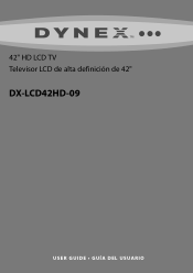 Dynex DX-LCD42HD-09 User Manual (English)