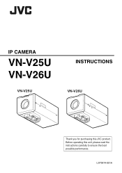 JVC VN-V26U Instructions