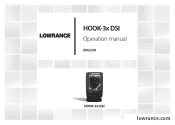 Lowrance HOOK-3x DSI HOOK-3x DSI Operation Manual