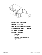 Poulan QCT348 User Manual