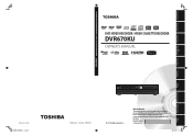 Toshiba DVR670 Owner's Manual - English