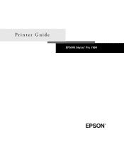 Epson Stylus Pro 7000 Printer Guide