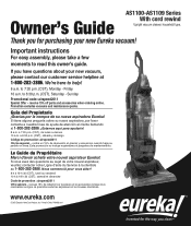 Eureka SuctionSeal AS1101A Owner's Guide
