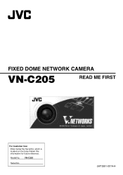 JVC VN-C205U Instructions