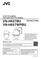 JVC VN-H657WPBU Instruction Manual