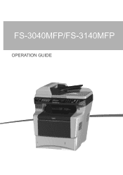 Kyocera FS-3140MFP FS-3040MFP/3140MFP Operation Guide Rev-2.2011.1