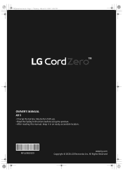 LG A927KGMS Owners Manual