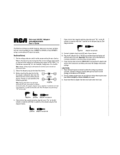 RCA AH30BR Owner/User Manual