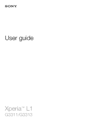 Sony Ericsson Xperia L1 User Guide