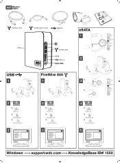 Western Digital WDH1Q20000N Quick Install Guide (pdf)