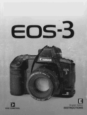 Canon EOS-3 EOS-3 Product Manual