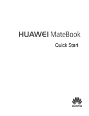 Huawei MateBook Quick Start Guide