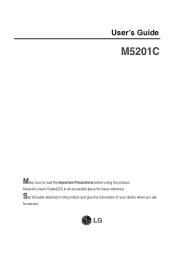 LG M5201C-BA Owner's Manual (English)