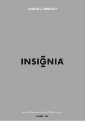 Insignia NS-DSC10SL User Manual (French)