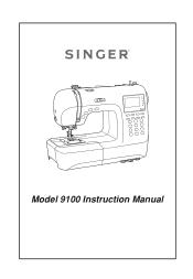 Singer 9100 Professional Instruction Manual