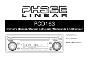 Audiovox PCD163 Owners Manual