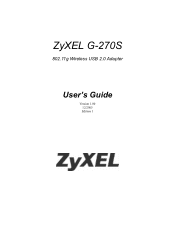 ZyXEL G-270S User Guide