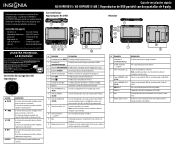Insignia NS-D9PDVD15 Quick Setup Guide (Spanish)