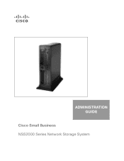 Linksys NSS2000 Cisco NSS2000 Series Network Storage System Administration Guide