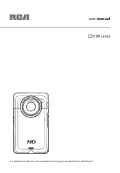 RCA EZ3100 Owner/User Manual