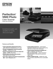 Epson V600 Product Brochure