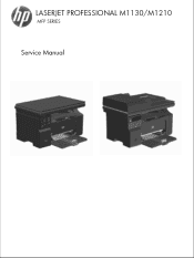 HP LaserJet Pro M1130 Service Manual