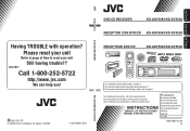 JVC KD-DV5500 Instructions