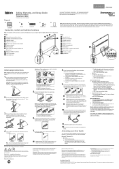 Lenovo ThinkCentre E93z (English) Safety, Warranty and Setup Guide