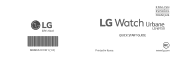 LG W150 Quick Start Guide