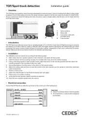 LiftMaster DDO8900W PRE-SENSOR Installation Guide