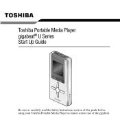 Toshiba MET400-BL Start Up Guide
