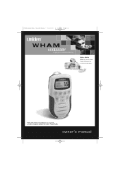 Uniden WHAM English Owners Manual