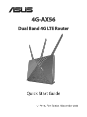 Asus 4G-AX56 Quick Start Guide for European