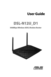 Asus DSL-N12U D1 DSL-N12UD1 users manual