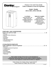 Danby DPAC10011 Product Manual
