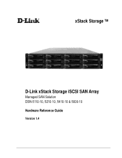 D-Link DSN-5210-10 Hardware Reference Guide for DSN-5000-10