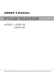 Haier L46A9-AK User Manual