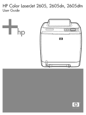 HP 2605dn HP Color LaserJet 2605/2605dn/2605dtn - User Guide