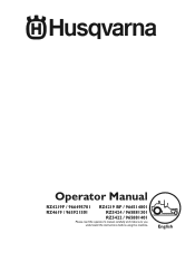 Husqvarna RZ4219 Owners Manual